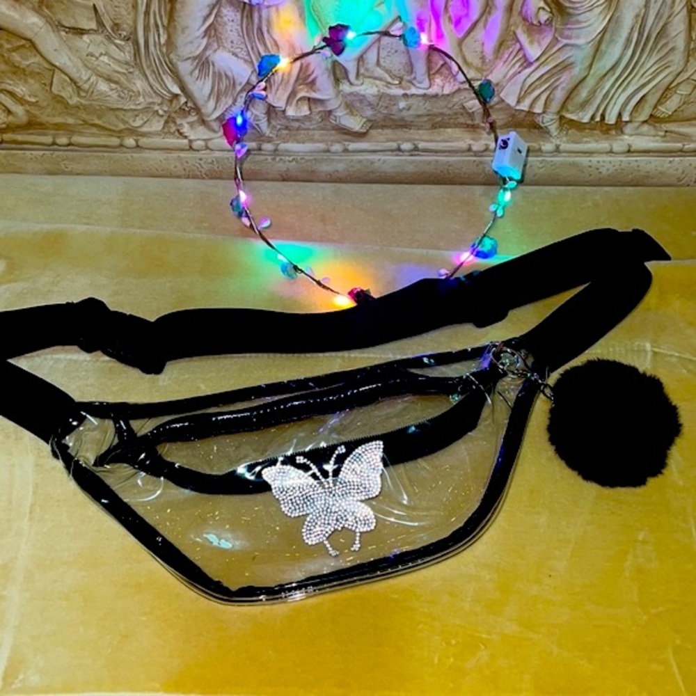 Butterfly Fanny pack With key chain